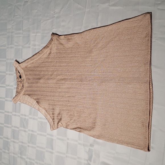 🤎F&F shimmery tank P2P 15-21🤎 - Picture 1 of 6